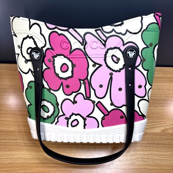 NWT Crocs Classic x Marimekko Medium Tote Bag Flowers Limited Edition 212092‎ - Picture 8 of 11